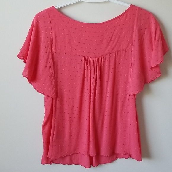 Anthropologie Maeve flutter sleeve blouse tank top - Picture 2 of 2